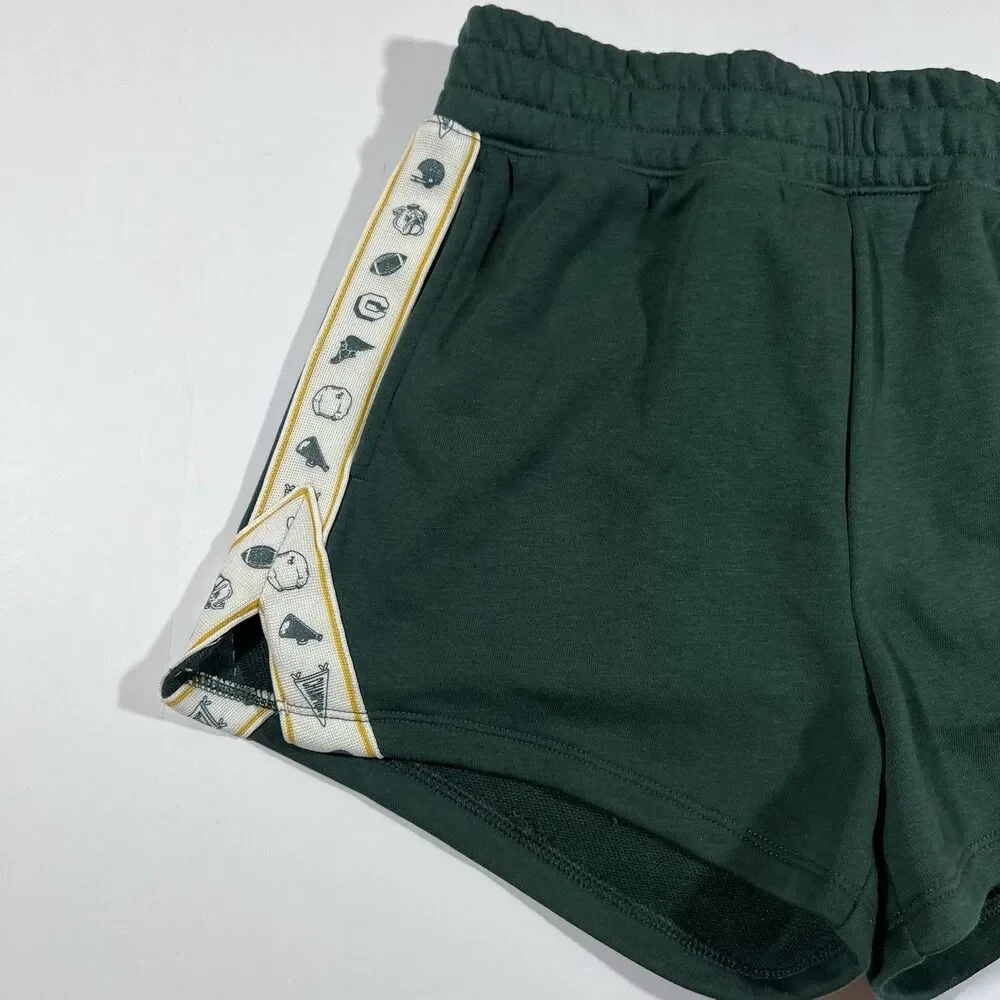 Champion Elective Sport Motif Taping Athletic Shorts Green Women's Size XS NWT! - Picture 2 of 6